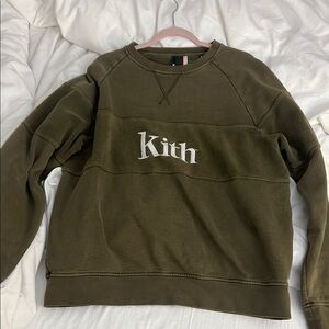 Kith Olive Green sweatshirt